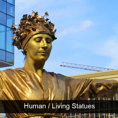 human statues